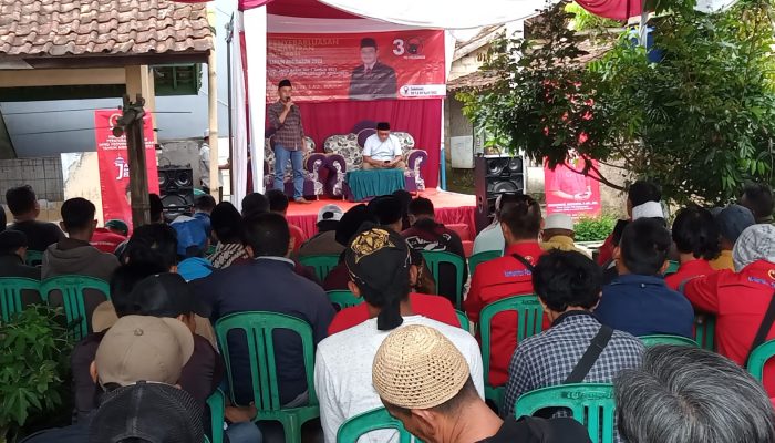Muhammad Jaenudin Sebarluasakan Perda Pesantren di Nagrak