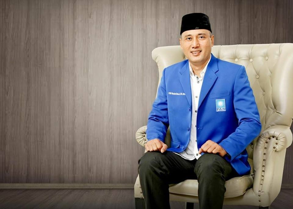 Pelaksana Tugas (Plt) Ketua DPD PAN Kabupaten Sukabumi Hasbullah Rahmat