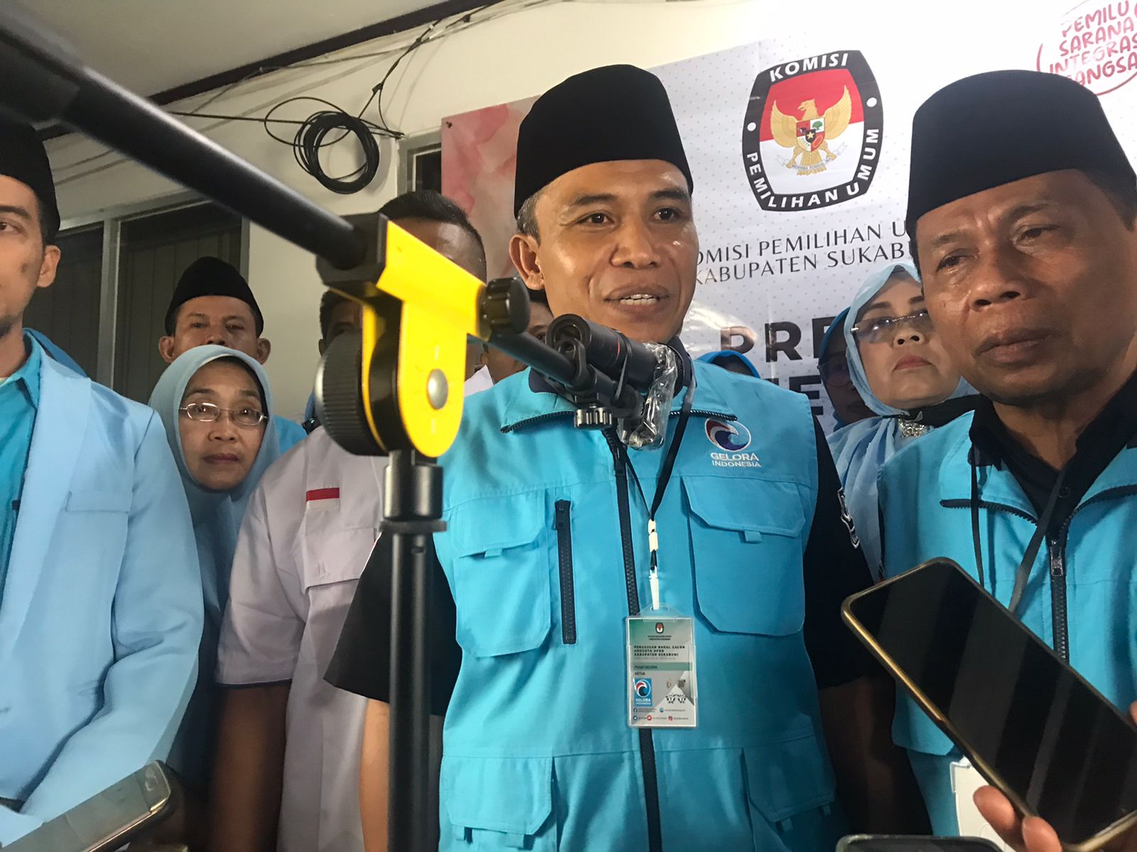 Ketua DPD Gelora Kabupaten Sukabumi, Ayi Abdulah