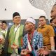 Menag Yaqut Cholil Qoumas melepas keberangkatan jemaah haji kloter KJT-01, di Bandara Kertajati, Minggu (28/5)/Ist