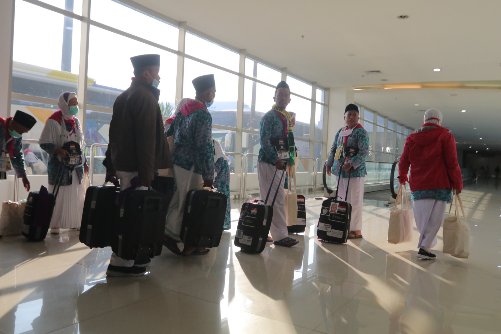 Ilustrasi Jamaah Haji-Boy Slamet/Harian Disway-