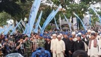 Masyarakat adat Baduy saat Seba ke Alun-Alun Pendopo Gubernur Banten.-ist-