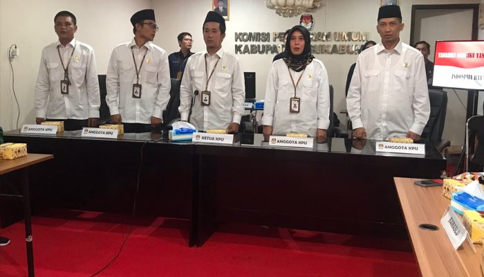 KPU Kabupaten Sukabumi Kembalikan Berkas Satu Parpol yang Tidak Memenuhi Syarat