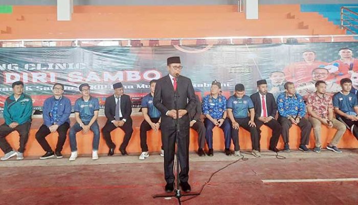 Wali Kota Sukabumi Sosialisasikan Bela Diri Sambo
