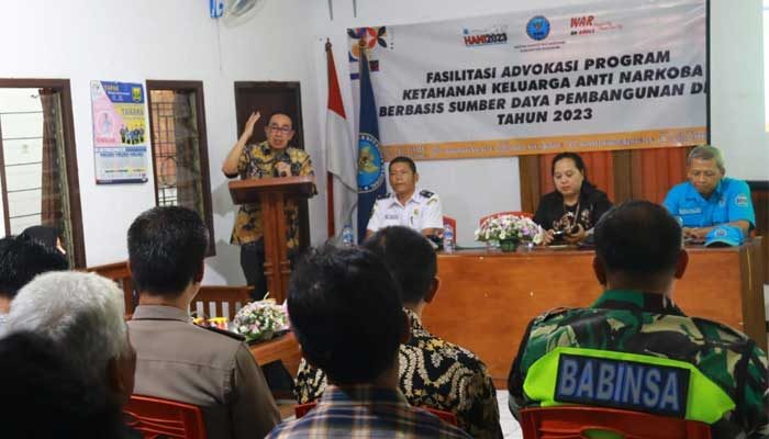 Satgas Anti Narkoba Desa Tenjolaya Sukabumi Dikukuhkan