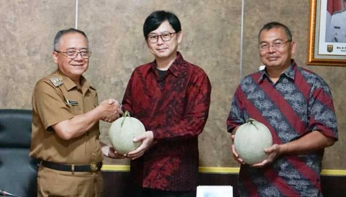 Wakil Bupati Sukabumi Dengan OISCA Internasional Jepang Bahas Program Pertanian