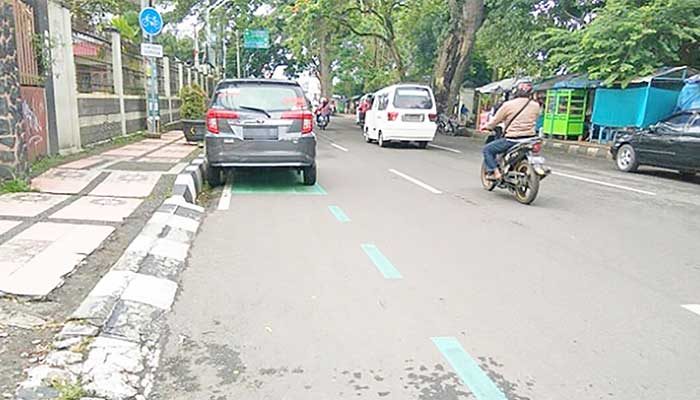 Dishub Kota Sukabumi Himbau Marka Hijau Bukan Untuk Parkir