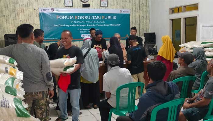 5605 Warga Cikembar Sukabumi Dapatkan BPNT Rasta