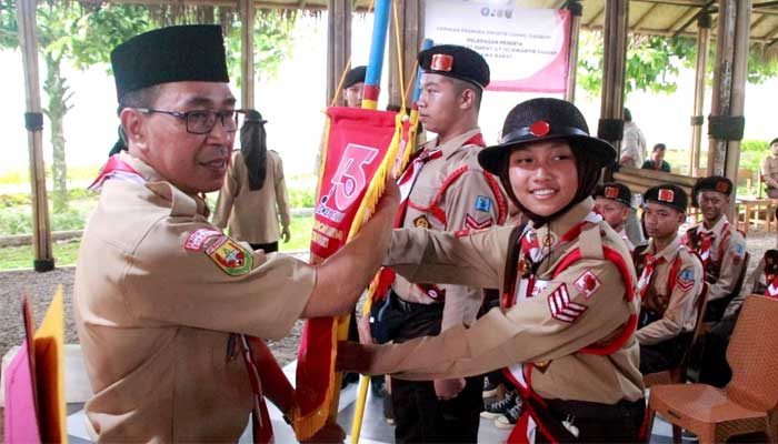 Kontingen Pramuka Kabupaten Sukabumi Dilepas Kak Ade Suryaman, Ikuti Lomba Tingkat IV Kwarda Jawa Barat
