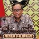 Menteri Koordinator Bidang Politik, Hukum dan Keamanan (Menko Polhukam) Mahfud MD memberi keterangan pers.-sekretariat kabinet-