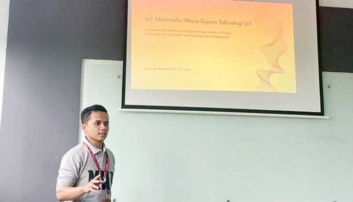 Universitas Nusa Putra Kenalkan Minimalist IoT, Untuk Masa Depan Teknologi