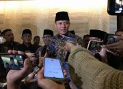 Agenda pertemuan Prabowo dan SBY dibocorkan AHY yang menyebutkan bahwa pertemuan tersebut akan membahan beberapa isu kebangsaan.-Intan Afrida Rafni-