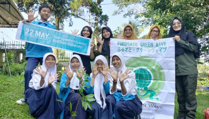 SD dan SMP di Kota Sukabumi Tanam Pohon Langka, Peringati Hari Keanekaragaman Hayati