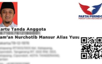 Hary Tanoesoedibjo selaku ketua Perindo memposting kartu anggota Ustaz Yusuf Mansur sebagai salah satu anggota Perindo. -tangkapan layar instagram@tarytanoesoedibjo -