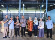 KUNJUNGAN : Anggota Komisi II DPRD Provinsi Jawa Barat, Hendar Darsono saat melakukan kunjungan kerja di Satuan Pelayanan Balai Pengembangan Industri Logam Sukabumi. (foto : Dok Hendar Darsono)