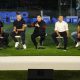 Salah satu program mempercepat kebangkitan persepakbolaan Indonesia, lima legenda sepakbola dunia latih pemain muda Tanah Air. -pssi-