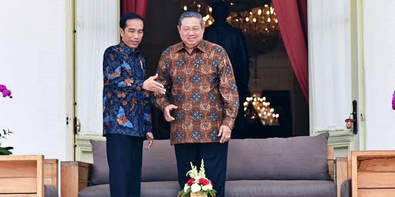 Presiden ke-6 RI, Susilo Bambang Yudhoyono (SBY) dan Presiden Joko Widodo/Ist