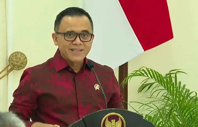 Menpan RB Abdullah Azwar Anas dalam kegiatan Soft Launching Mal Pelayanan Publik (MPP) Digital Nasional di Istana Wakil Presiden, Jakarta