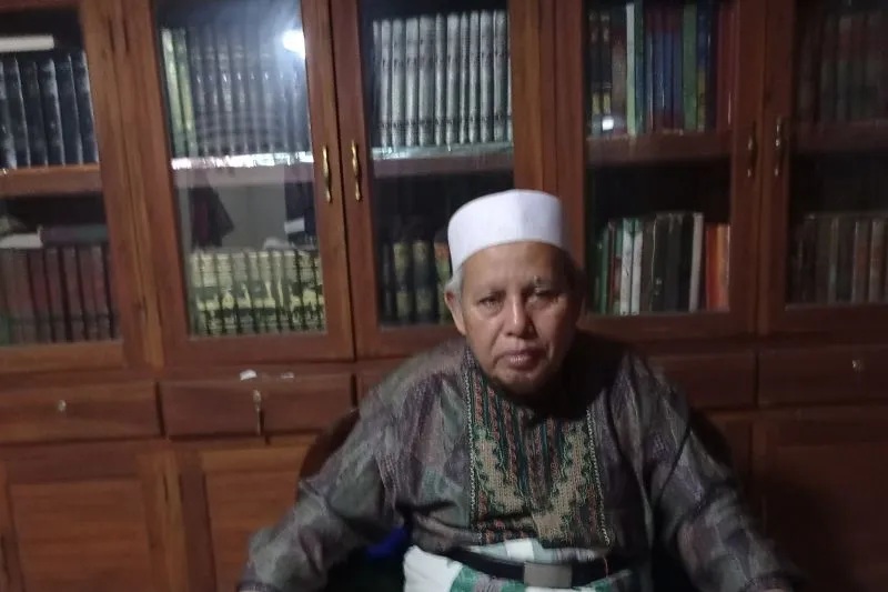Ulama kharismatik Kabupaten Lebak, Banten KH Hasan Basri.