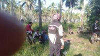 PENCARIAN : Tim SAR gabungan saat akan melakukan pencarian terhadap Warga Ciracap Sukabumi Hilang di Hutan Cikepuh Usai Pamit Cari madu
