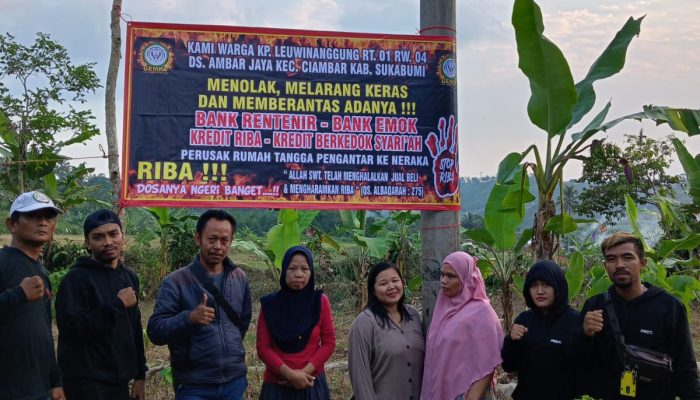 Warga Ciambar Tolak Rentenir dan Bank Emok, Merusasak Rumah Tangga!