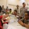 DONOR DARAH : Kegaiatan Donor darah personel polres Sukabumi (FOTO : NANDI/ RADARSUKABUMI)
