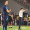 Shin Tae-yong dan Lionel Scaloni Tengah memantau pertadingan Timnas Indonesai vs Argetina dari Pinggir Lapangan di Stadion Glora Bung Karno-Istimewa-@pssi