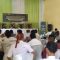 BIMTEK : Puluhan kepala desa yang berada di daerah pemilihan satu Kabupaten Sukabumi mendapat bimbingan tentang penerangan hukum oleh kejaksaan negeri kabupaten Sukabumi.(FOTO : NANDI/ RADARSUKABUMI)