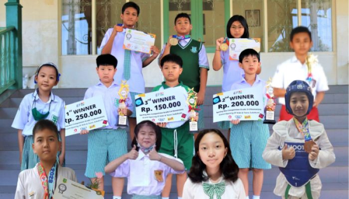 18 Pelajar SD dan SMP Yuwati Bhakti Sukabumi Berprestasi