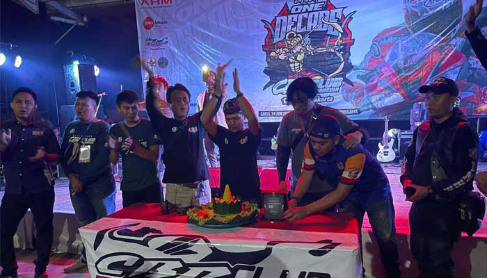 Anniversary Satu Dekade Komunitas Biker Honda CBR Club Indonesia