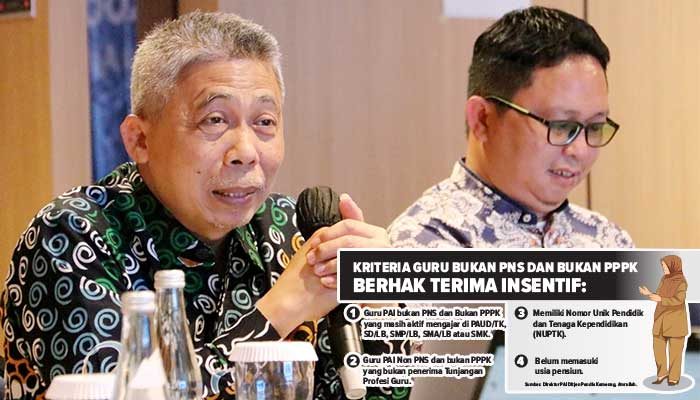 22 Ribu Guru PAI Ini akan Terima Insentif