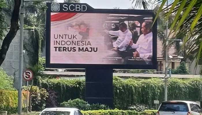 Videotron jokowi Prabowo