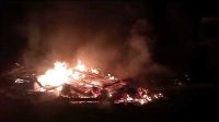 Rumah warga surade Kabupaten Sukabumi ludes terbakar.