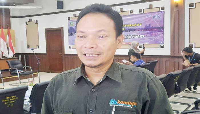 Kepala Bidang Informasi dan Komunikasi Diskominfo Kota Sukabumi, Tantan Sontani