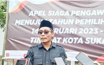 Ketua Bawaslu Kota Sukabumi, Muhamad Aminuddin