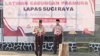 10 WBP Lapas Sukabumi Ikut Latihan Gabungan
