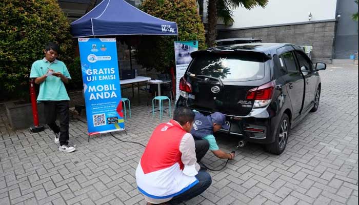 Pertamina uji Emisi Gratis