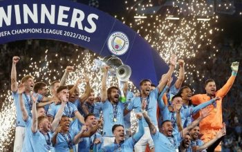 Manchester City Sabet Treble Winners di Musim 2022/2023