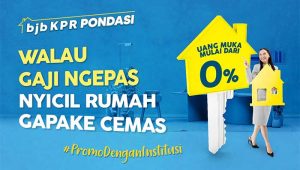 Punya Rumah DP 0 Persen, bjb KPR Pondasi Solusinya