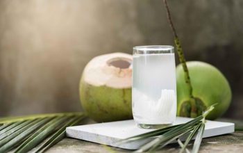 Air kelapa muda. Foto : ALODOKTER/NET--