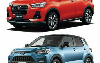 Ilustrasi Toyota Raize dan Daihatsu Rocky. Foto: dok pribadi jpnn