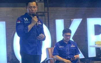 Agus Harimurti Yudhoyono saat pidato politik/RMOL
