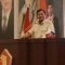 Ketua Umum Partai Gerindra Prabowo Subianto dalam Konsolidasi Akbar di Jakarta International Velodrome, Jakarta Timur, Minggu (16/7/2023). 