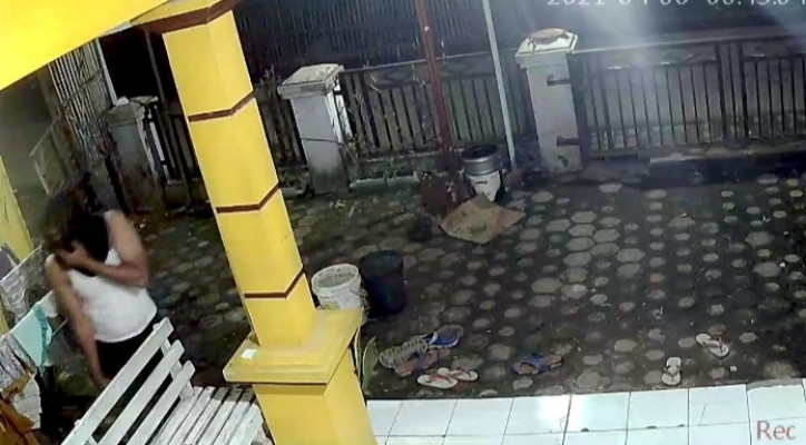 Pelaku aksi maling celana dalam. (foto : Ilustarsi)