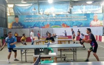 KBPPPOLRI Sukabumi Gelar Turnamen Tenis Meja