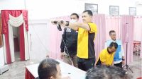 Ratusan Personel Polres Sukabumi Kota Jalani Rikkesla, Cek Kondisi Fisik dan Psikis