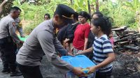 Polres Sukabumi Kota Bantu Korban Kebakaran