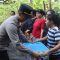 Polres Sukabumi Kota Bantu Korban Kebakaran