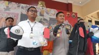 Polres Sukabumi Tangkap Dua Geng Motor Acungkan Senjata di Cisolok
