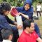 Kontingen Palang Merah Indonesia (PMI) Jawa Barat ditetapkan menjadi juara favorit pada wahana kepalangmerahan pada Jumpa, Bakti, Gembira (Jumbara)